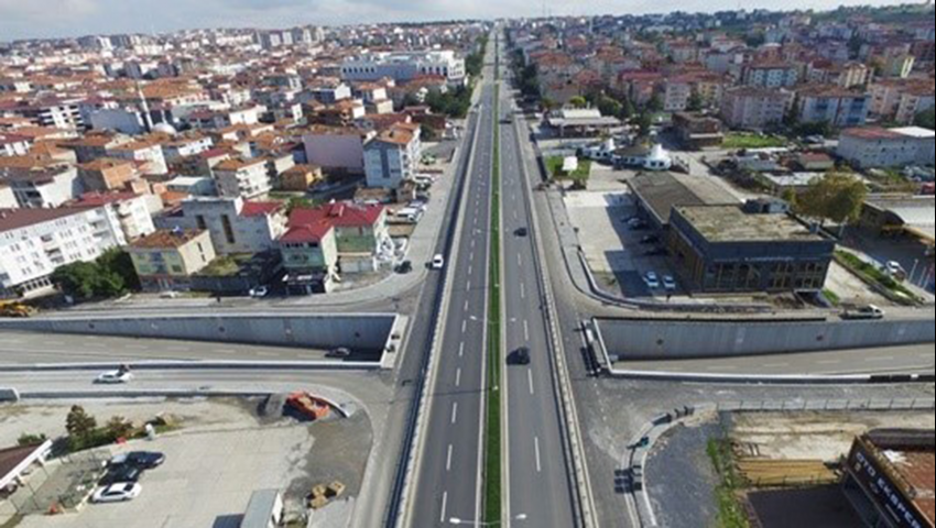 Samsun Bafra Otogar Farklı Seviyeli Kavşağı 